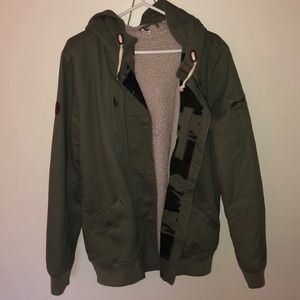 Roxy green winter coat